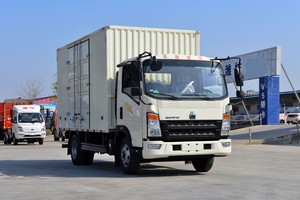 Camionnette Sinotruk Howo 4X2 à carrosserie fermée, conduite à gauche/droite, pour le transport de marchandises commerciales, directement de l'usine - Product Image 3