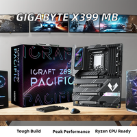 I-Craft Z890 Pacific Socket TR4 DDR4 Disque dur SATA unique intégré pour Ryzen CPU Desktop Gaming E-ATX Form Factor