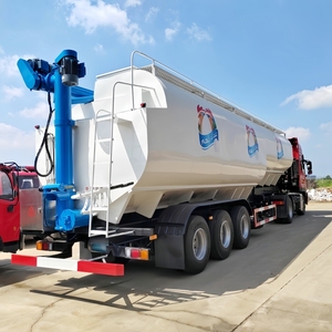 Fabricante Chino de Semirremolques de 40 Toneladas (12.98 m), Camión de Transporte de Alimentos a Granel de 75 Metros Cúbicos - Product Image 2