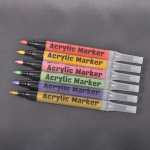 Anpassbares Pinselspitzen-Acrylmarker-Set mit 30 Farben für Kunst und Kreativität zum Malen und Zeichnen - Product Image 4