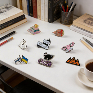 Premium Quality Enamel Lapel <b>Pins</b> Custom Artwork Metal Brooch Durable Plated Badge for Collection & Daily Use - Product Image 3