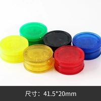 Broyeur à cigarettes magnétique de 40 mm, vente directe d'usine, broyeur en plastique de haute qualité