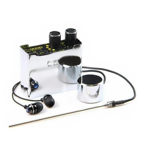 F999B Professional Wall Detection Listening Microphone Audio Monitor Water Leak Detector