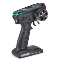 Control Remoto DUMBORC DDF-350 2.4GHz 10CH con Telemetría de 350m y Seguimiento de Cabeza para Autos y Barcos RC
