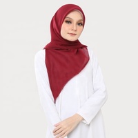 Bawal-velo de algodón japonés para mujeres musulmanas, hijab, prémium