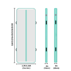 Bán buôn không thấm nước gấp nhào lộn theo dõi Inflatable Thể dục dụng cụ <span class=keywords><strong>Mat</strong></span> cho tập thể dục xách tay theo dõi không khí bán buôn theo dõi không khí - Product Image 2