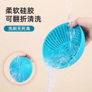 Tazón de silicona para mascotas con tapa, tazón de alimentación lenta para perros, forma redonda, comedero antiasfixia para mascotas, origen Shenzhen - Product Image 5