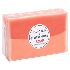 Savon éclaircissant et blanchissant à l'acide kojique MOOYAM OEM, savon pour le visage et le corps, savon artisanal au glutathion, 100g - Product Image 6