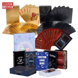 Cartes à jouer en PVC imperméables, imprimées sur les deux côtés, cartes à jouer personnalisées - Product Image 2
