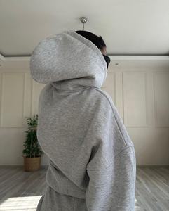 Conjunto Deportivo de Invierno para Mujer, Sudadera con Capucha y Pantalones, Conjunto de Chándal Grueso de 2 Piezas - Product Image 5