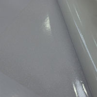 Film de plastification à froid en PVC souple, taille personnalisée, super adhérence, sans décollage, sans gonflement, à paillettes, résistant à l'humidité, pour impression numérique publicitaire