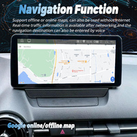 Android 14 Octa Core Support pour tableau de bord Autoradio Lecteur vidéo Navigation GPS DSP 8G + 256G Mazda CX-3/CX3 Mazda 2 2014-2020 1 an