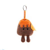Jouets en peluche super doux et compressibles anti-stress en gros, porte-clés mignons en peluche pour sacs à dos, pour le plaisir