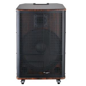 Altavoz con Ruedas <span class=keywords><strong>de</strong></span> Madera <span class=keywords><strong>de</strong></span> Alta Calidad, Buen <span class=keywords><strong>Sonido</strong></span> <span class=keywords><strong>y</strong></span> Gran Potencia, TWS, DC 12V/12A, Recargable, Audio para Exteriores con Micrófono - Product Image 5