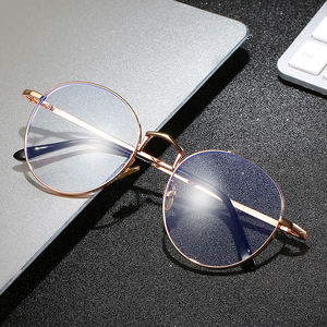 Lunettes anti rayons bleus Prêt stock Mode Lunettes <span class=keywords><strong>de</strong></span> jeu d'ordinateur en métal bon marché Lunettes bloquant la lumière bleue - Product Image 1