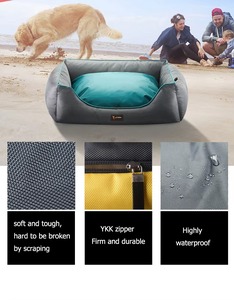 Gran oferta, cama para perro impermeable de espuma viscoelástica ortopédica elevada inflable de tela gruesa Oxford de lujo personalizada - Product Image 4