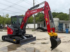 Mini-excavatrice d'occasion d'origine japonaise VIO57, état 95% neuf, moteur, boîte de vitesses, pompe, engrenages, prix bas, 5,5 tonnes, modèle 2025 - Product Image 1