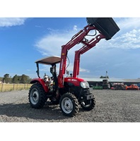 Tracteur agricole pas cher YTO-504 50HP multifonctionnel pour rizières et terres arides avec accessoires