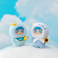Caja Misteriosa de Peluche Personalizado de Vinilo con Cara de Personaje, Figura Coleccionable de PVC de Animal de Peluche de Moda, Juguete Artístico para Fans