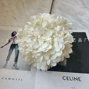 Junheyuan <b>Artificial</b> <b>Hydrangea</b> Single Branch Flower Arrangement Decorative Flowers For Wedding And Home Decoration - Product Image 4