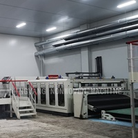 Ligne de production automatique de tissus non tissés spunlace haute capacité YINGYANG avec moteur pour masques et produits d'hygiène