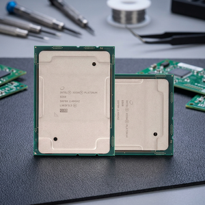 Xeon Bronze Server CPU 8276 2.2GHz 28-Core 30MB L3 Cache 205W Stock SRF99 <b>Socket</b> LGA3647 Used 3-Year Warranty Virtualization - Product Image 3