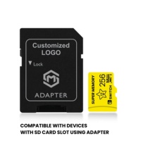 Carte mémoire Micro TF SD personnalisée OEM ODM avec logo, haute vitesse, capacités de 2 Go, 4 Go, 8 Go, 16 Go, 32 Go, 64 Go, 128 Go