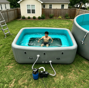<span class=keywords><strong>Piscine</strong></span> hors <span class=keywords><strong>sol</strong></span> gonflable pour adultes, bar de <span class=keywords><strong>piscine</strong></span> durable, <span class=keywords><strong>piscine</strong></span> gonflable en Drop Stitch pour événements et fêtes en plein air - Product Image 5
