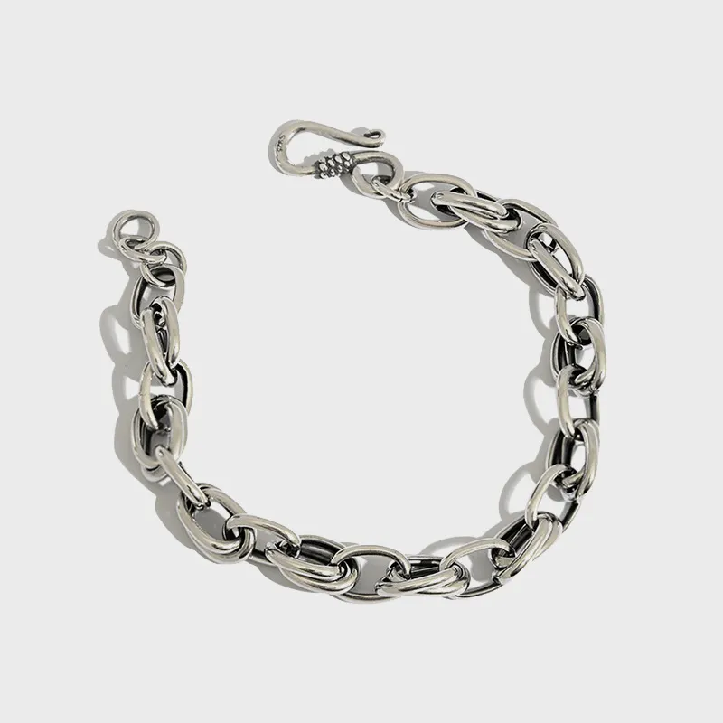 Bulk Pure S925 Sterling Silver Plate Woman Positive Chunky Child Bangle Bracelet Charms Men Set Women Jewelry For Kids Girls