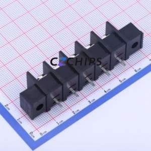 KF55SM-10.0-5P Barrier Terminal Block Through hole Component (THT),P=10mm Connector Two Sides 10mm 1x5P Straight Pin - Product Image 2