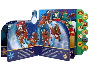 Il libro sonoro interattivo per <span class=keywords><strong>bambini</strong></span> con 10 pulsanti: La notte prima di <span class=keywords><strong>Natale</strong></span> - Product Image 3
