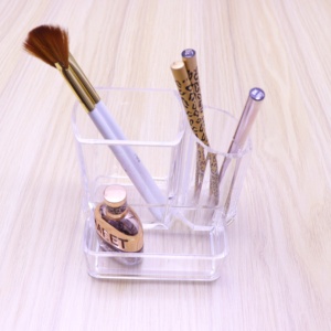 Wholesale Clear make up brush Manufacture Acrylic Makeup Cosmetic Organizer - Product Image 6