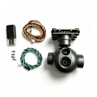 Caméra stabilisée Skydroid C12 PRO 4K HD avec zoom numérique 30x, imagerie thermique, stabilisation 3 axes, double éclairage et suivi intelligent
