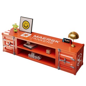 <span class=keywords><strong>Meuble</strong></span> <span class=keywords><strong>TV</strong></span> mobile de style <span class=keywords><strong>industriel</strong></span> avec étagères métalliques pour salon, table basse, <span class=keywords><strong>meuble</strong></span> <span class=keywords><strong>TV</strong></span> décoratif en fer pour mur d'arrière-plan, <span class=keywords><strong>meuble</strong></span> <span class=keywords><strong>TV</strong></span> bas - Product Image 6