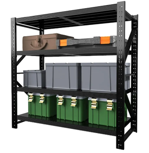 Industrial-grade Modular Steel Chrome Plated Pallet Rack System-250kg/Layer Heavy Duty Boltless <strong>Shelving</strong> 5-tier <strong>Narrow</strong> Aisle - Product Image 1