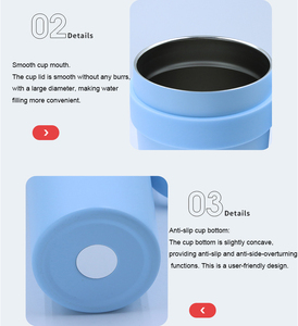 <b>750ml</b> & 1200ml(40oz) Matte Stainless Steel Handled Tumbler with Straw Lid Car Travel Insulated Cup Custom Logo - Product Image 6
