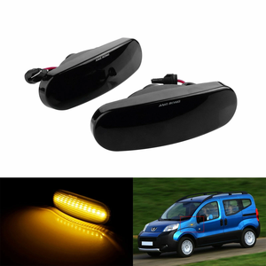 6326H7 1612811180 Luce di Segnalazione LED 2 Pezzi Lampada Laterale Anteriore per Citroen Nemo <span class=keywords><strong>Peugeot</strong></span> <span class=keywords><strong>Bipper</strong></span> Qubo - Product Image 1