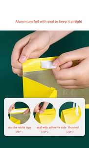 Sacs de courses écologiques en matériaux recyclables, sacs isothermes réutilisables en non-tissé, vente en gros à bas prix pour pizzas - Product Image 6