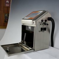 Imprimante automatique de lots Aricode A8832 à encre solvant écologique, machine de codage automatique piézoélectrique