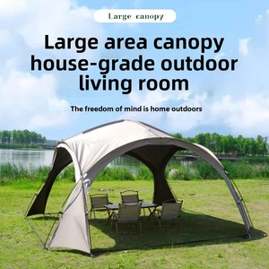 Tente dôme extra large portable coupe-vent et imperméable pour camping, pique-nique et parc – Bâche de protection - Product Image 3