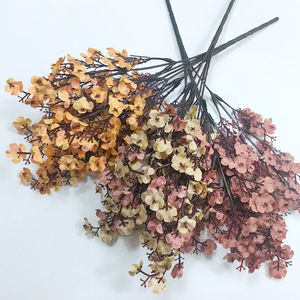 Flores Artificiales de Tela de Seda, Tipo Baby's Breath, 35 cm de Altura, Simulación Realista, para Decoración de Bodas y Hogar, Ramos - Product Image 3