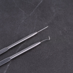 Aiguille à acné, aiguille à points noirs, pince à cellules, aiguille d'extraction de boutons, aiguille de traitement et de beauté de l'acné, outil d'extraction de boutons et de milia - Product Image 3