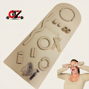 CZFIT - Set de Pilates Original de Fábrica con Anillo, Tapete de Yoga, Bandas de Resistencia, Anillo de Pilates, Pesas para Tobillos, Deslizadores de Pilates, Kit de Accesorios - Product Image 1