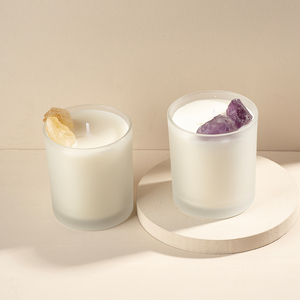 เทียนหอมกลิ่นคริสตัลจากถั่วเหลืองในขวดแก้วแบรนด์ AIKUN พร้อมกล่องของขวัญ - Product Image 6