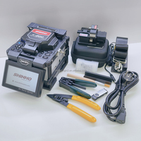 Popular Máquina de Empalme por Fusión de Fibra Óptica X 800 con Alineación por Núcleo y Empalme Automático, Kit Completo con Herramienta de Corte para Cable Óptico