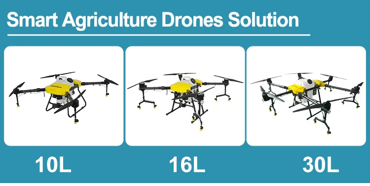 Smart Agriculture Drones Solution 10L 16L 30