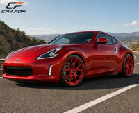 Velg Alloy Forged CF 5x100 5x112 5x114.3 5x120 5x130 COCOK untuk 911 5 Lubang Merah Multi Spoke Sport Rims