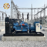 Groupe électrogène diesel à châssis ouvert MTU 800 kW, alimentation de secours industrielle pour centre de données et sous-station