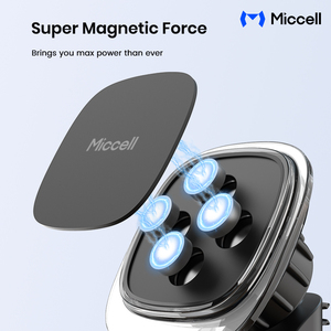 Soporte Magnético para Teléfono de Coche MiccellWholesale con Rotación de 360 Grados, Soporte Magnético Resistente para Teléfono Móvil para Conducir y para Teléfonos - Product Image 3