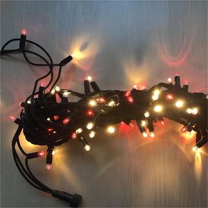 Lumières de vacances 100L à incandescence lisse Mini guirlande lumineuse en PVC pour la fête de mariage de Noël - Product Image 4